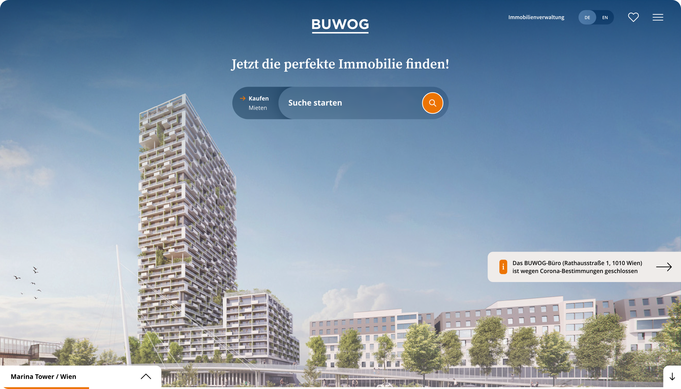 BUWOG Websites